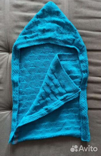 Конверт в коляску вязаный