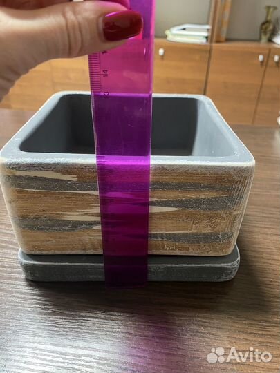 Керамическое кашпо