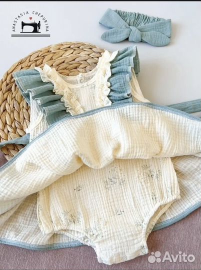 Платье для девочки 80