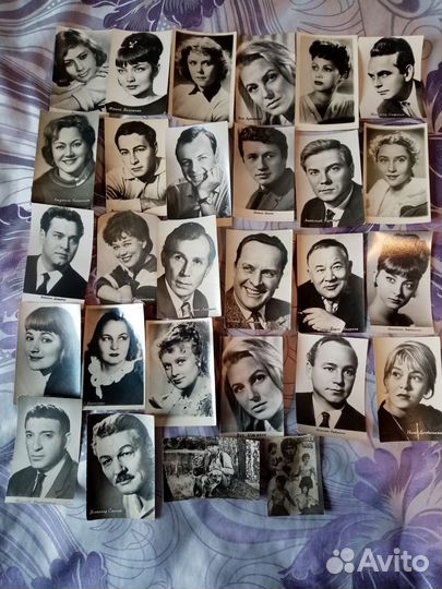 Фотографии артистов времен СССР