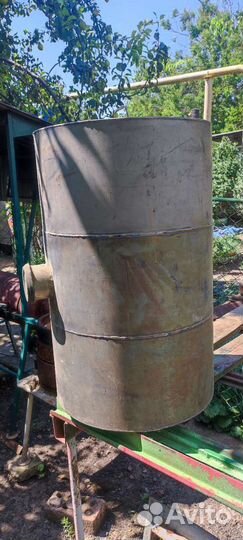 Бочка титановая 200 литров, ёмкость под душ