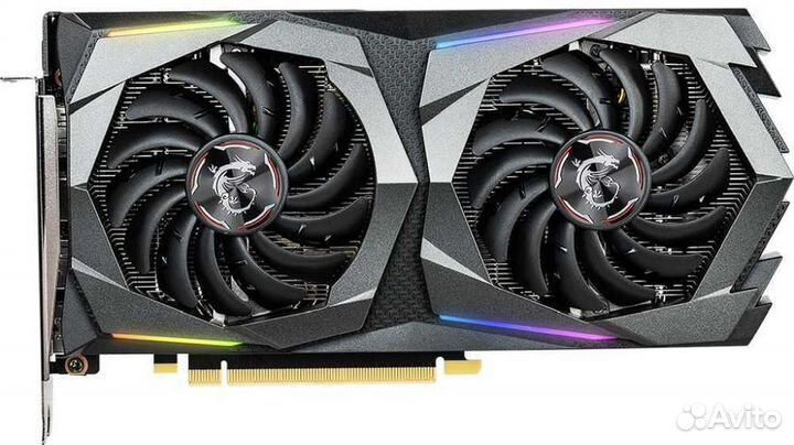 Видеокарта MSI nvidia GeForce GTX 1660super, 6гб