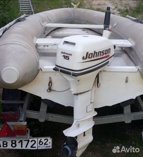 Лодочный мотор джонсон 15
