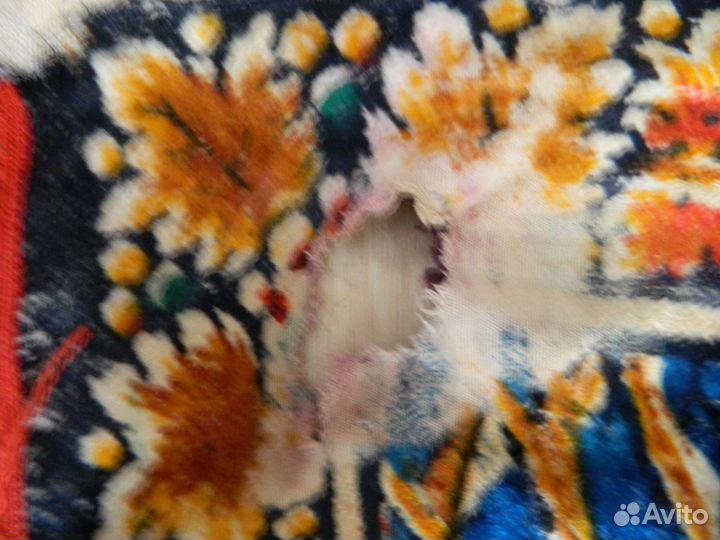 Винтажный плюшевый ковёр 