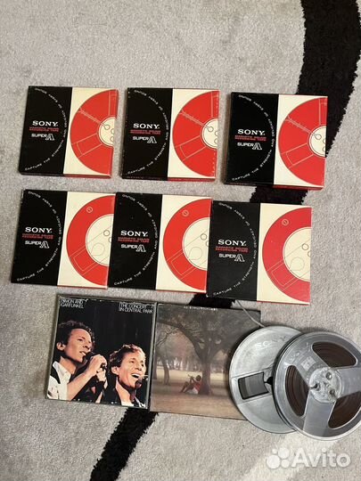 Катушки, бобины,магнитная лента sony