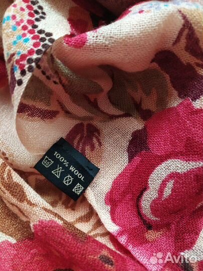 Палантин шерсть пашмина