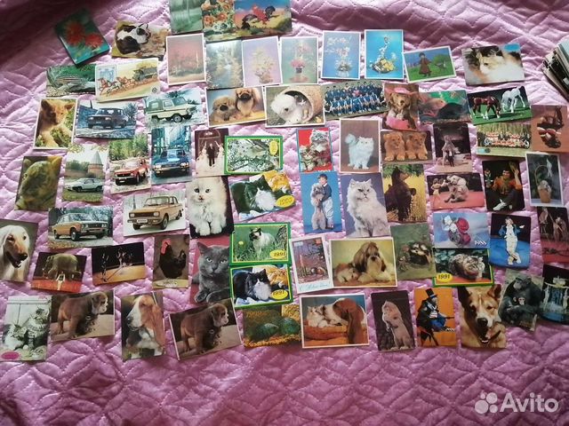 Карманные календарики смотрите фото