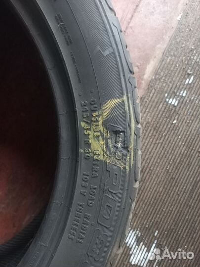 Continental ContiCrossContact AT 245/45 R20 и 245/45 R19