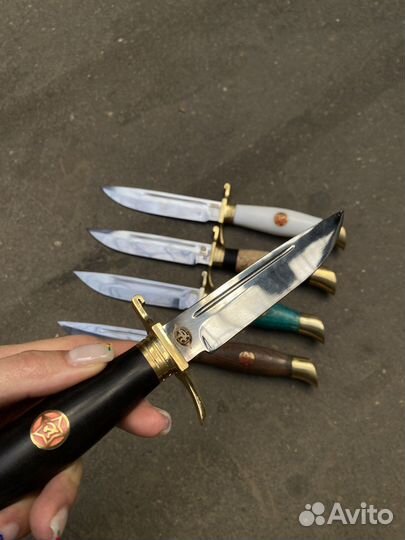 Нож Финка нквд Кованная