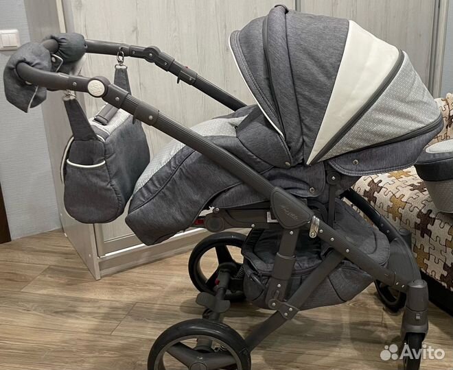 Коляска 2 в 1 Adamex Barletta New B-4