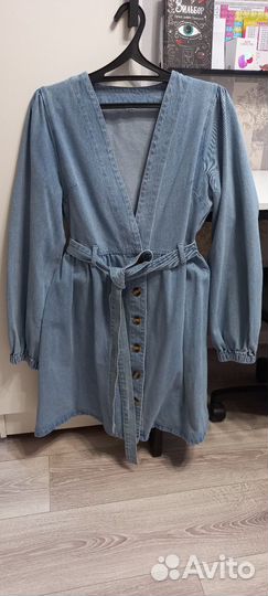 Платье jeans 48р