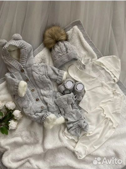 Зимний комплект на выписку