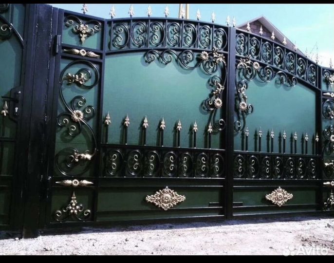 Кованые ворота и калитки