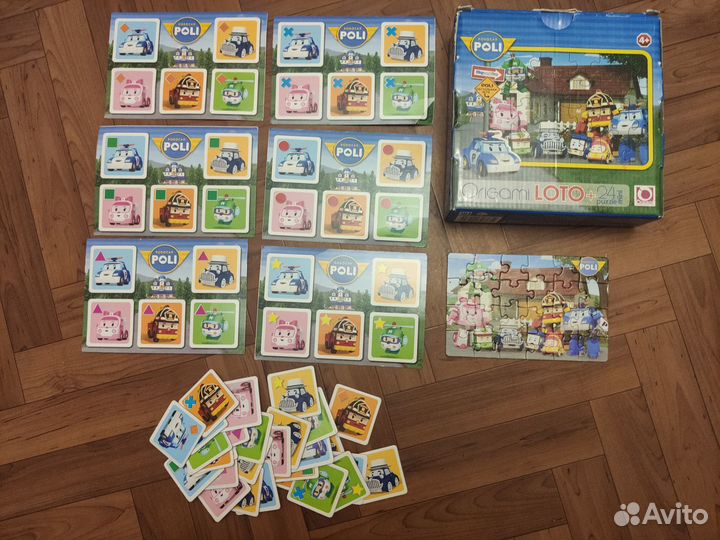 Развивающие игры лото