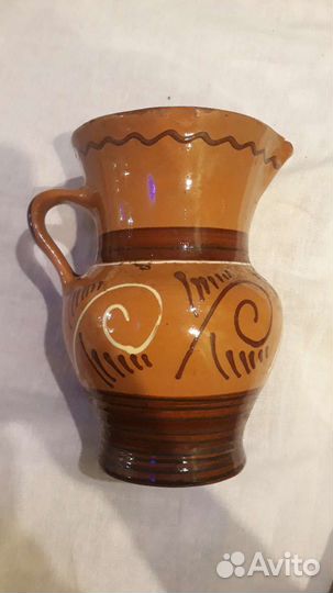 Кринка молочная старинная