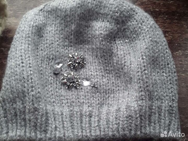 Шапка женская вязаная