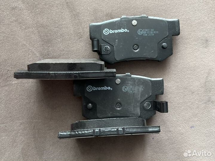 Тормозные колодки на Авто honda