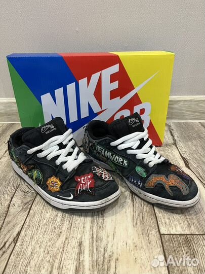 Кроссовки Nike sb dunk low neckface