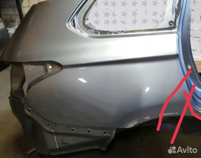 Крыло заднее правое outlander mitsubishi 3