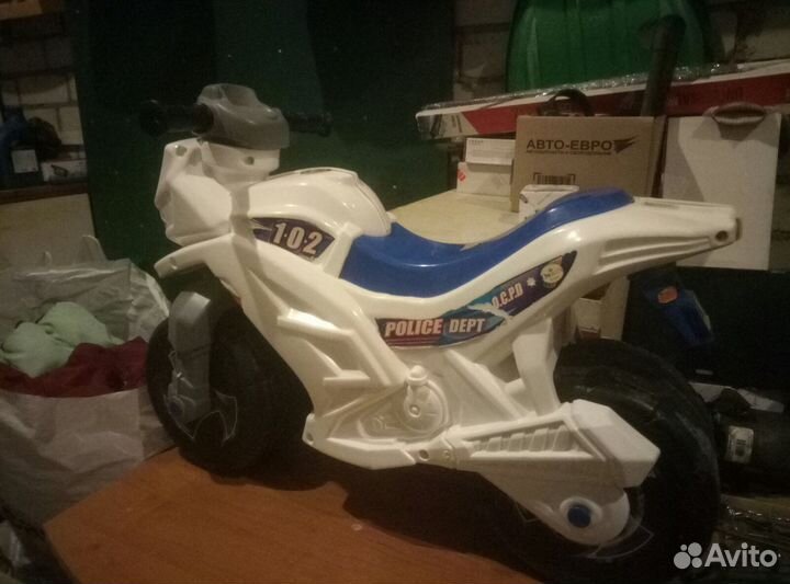 Детский мотоцикл беговел