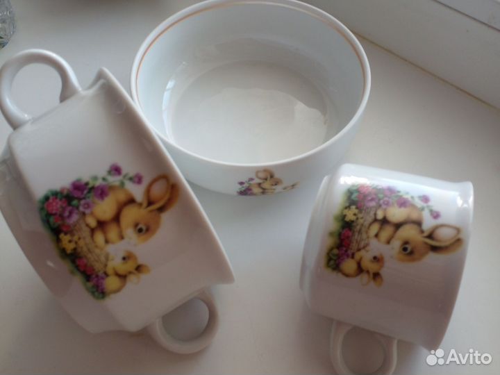 Детский столовый набор