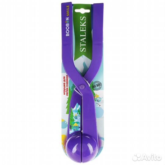 Снежколеп smile фиолетовый 370х90х70