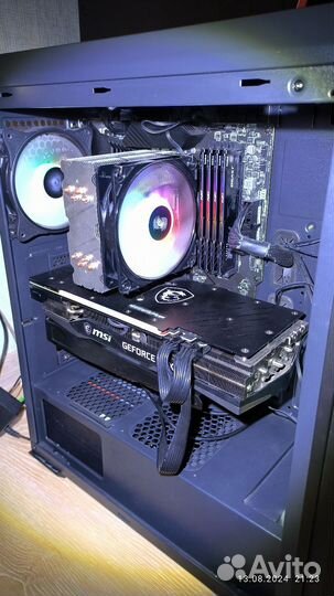 Игровой пк с rtx 3070 ti, ryzen 5 5600x