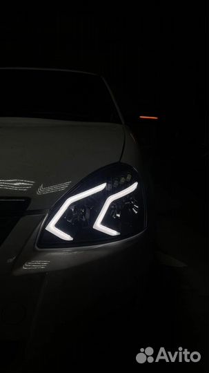 Фары AMG на Лада Приора