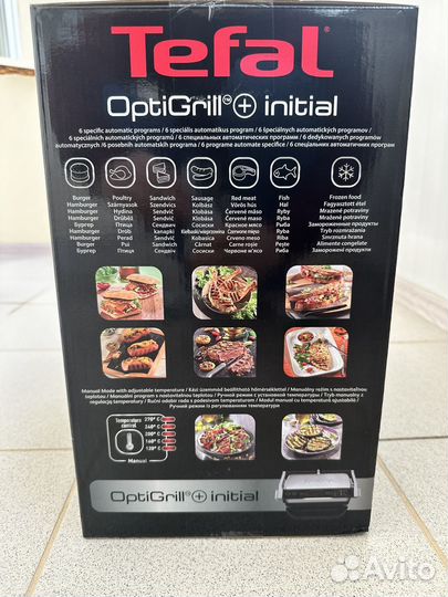 Новый Умный электрогриль Tefal Optigrill+ Initial