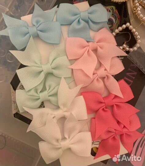 Заколки бантики