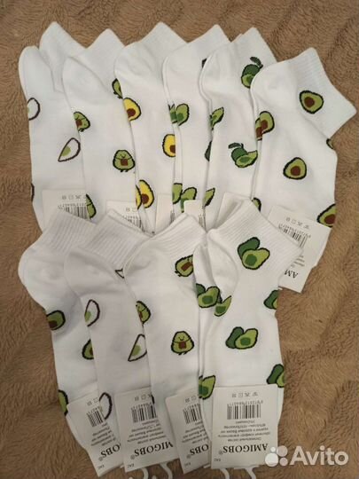 Носки женские 10 пар новые