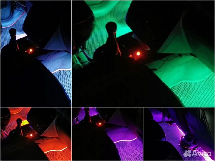 Подсветка салона авто