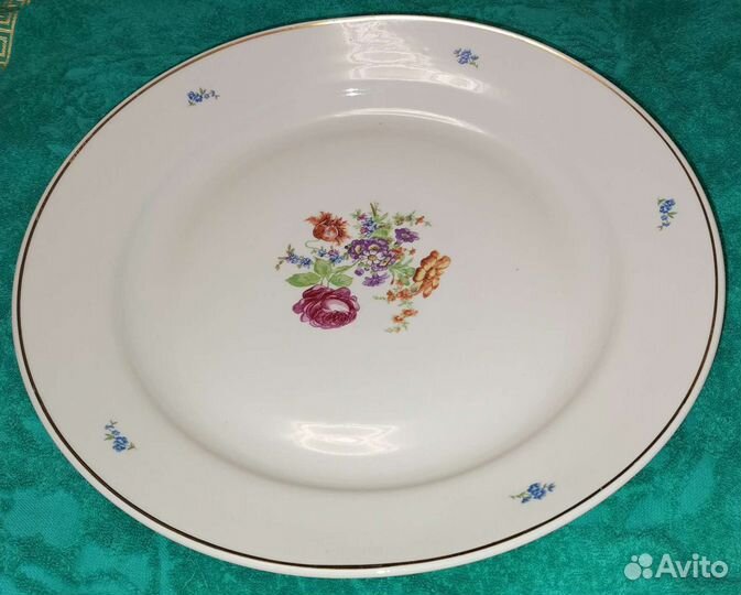 Огромное блюдо, Дулево, 35.5 см