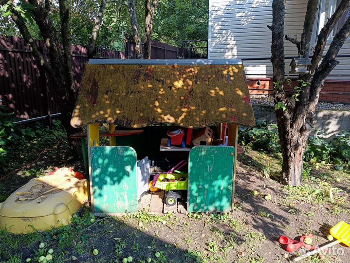 Детский игровой домик уличный бу