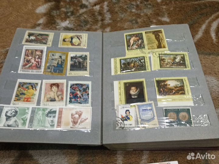 Марки СССР в альбоме