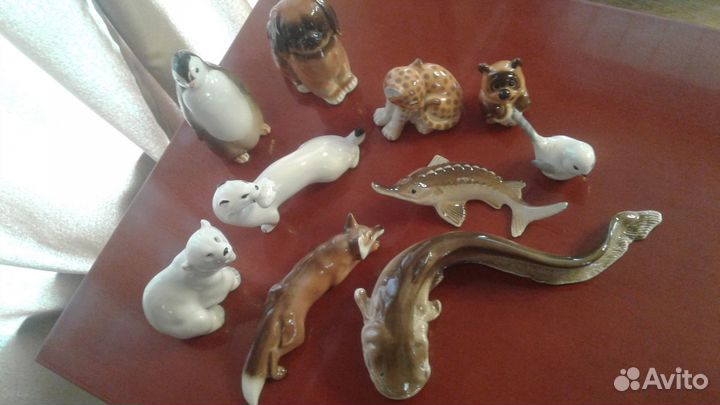 Фарфоровые статуэтки лфз