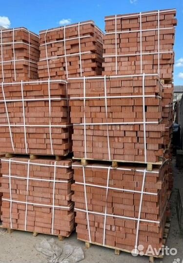 Кирпич красный фундаментный