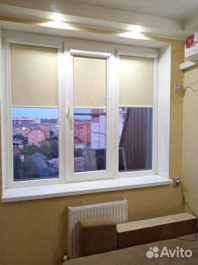 Рулонные кассетные шторы блекаут Q7269-W9197