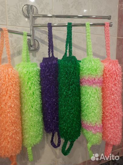 Мочалки ручной работы