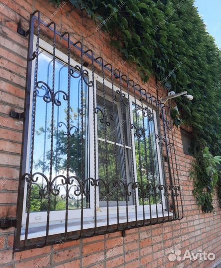 Кованые решетки на окна