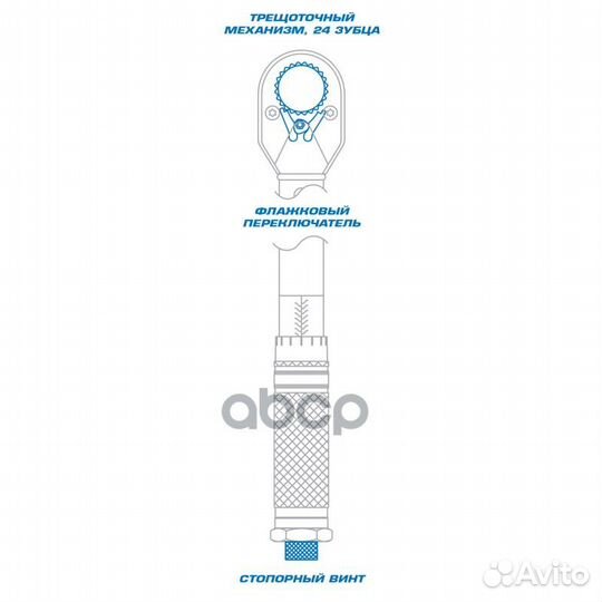 34423-1A ключ динамометрический серии ''classi