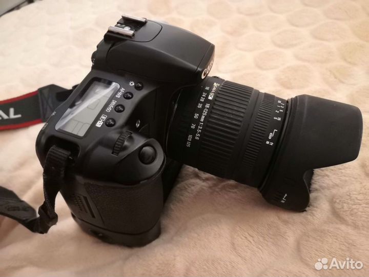 Зеркальный фотоаппарат Canon 30D kit Sigma 18-125