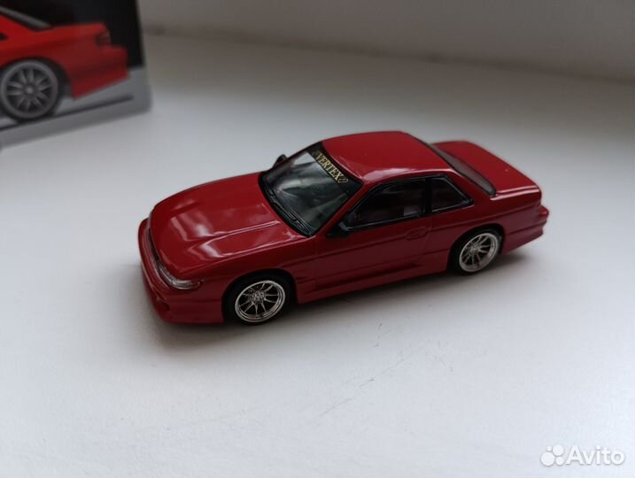 Tarmac Works 1:64 vertex Chaser Silvia HKS Skyline