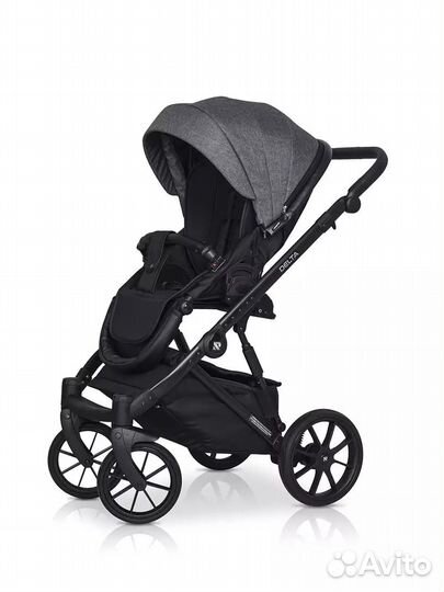 Модульная коляска 2 в 1 Riko Delta Carbon