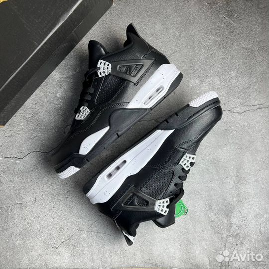 Кроссовки Air Jordan 4 Oreo (41-45)