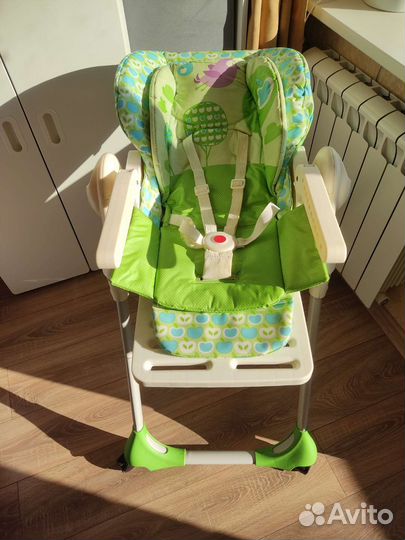 Стульчик для кормления chicco polly