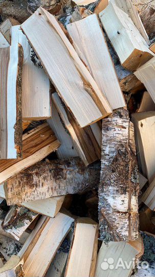Дрова березовые колотые