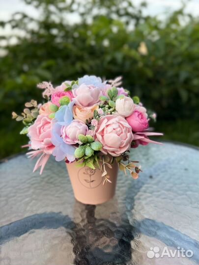 Букет из мыла