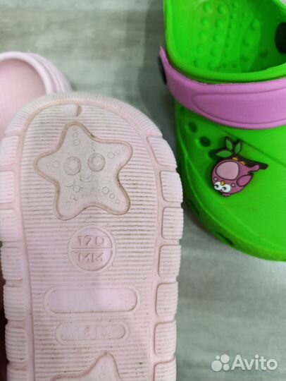 Шлепки для девочки