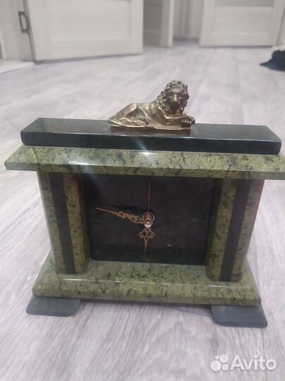 Малахит шкатулка часы пепельница